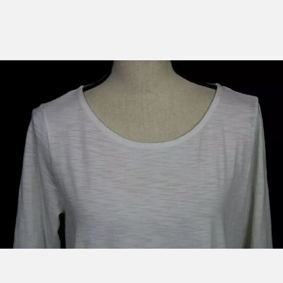 VINEYARD VINES BLOUSE SZ S WHITE FRONT BLUE STRIPE - Picture 7 of 10